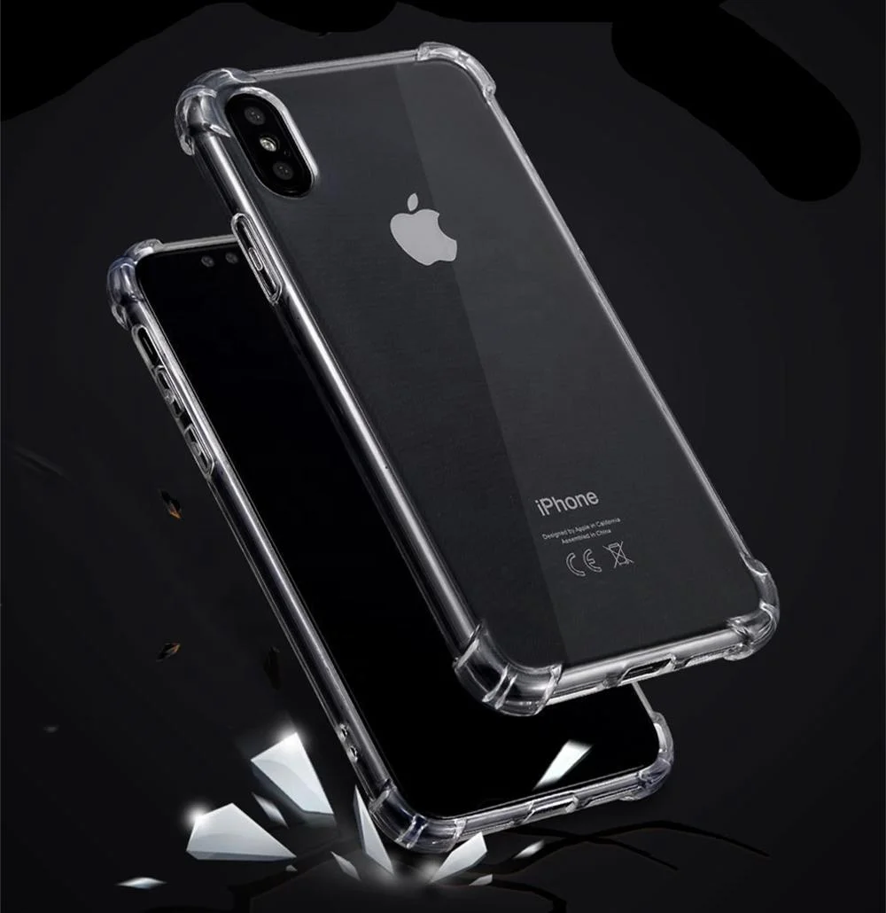 

Shockproof Tpu PC transparent Phone Case For Iphone 12 11 Pro Max Xs Max 7 8 PLUS Case