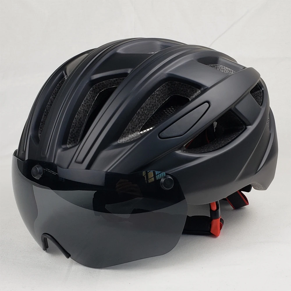 
CPSC Approved Helmets for Cycling Electric Scooter Outdoor Sports Safety, Helmet with Magnetic Sunglasses 