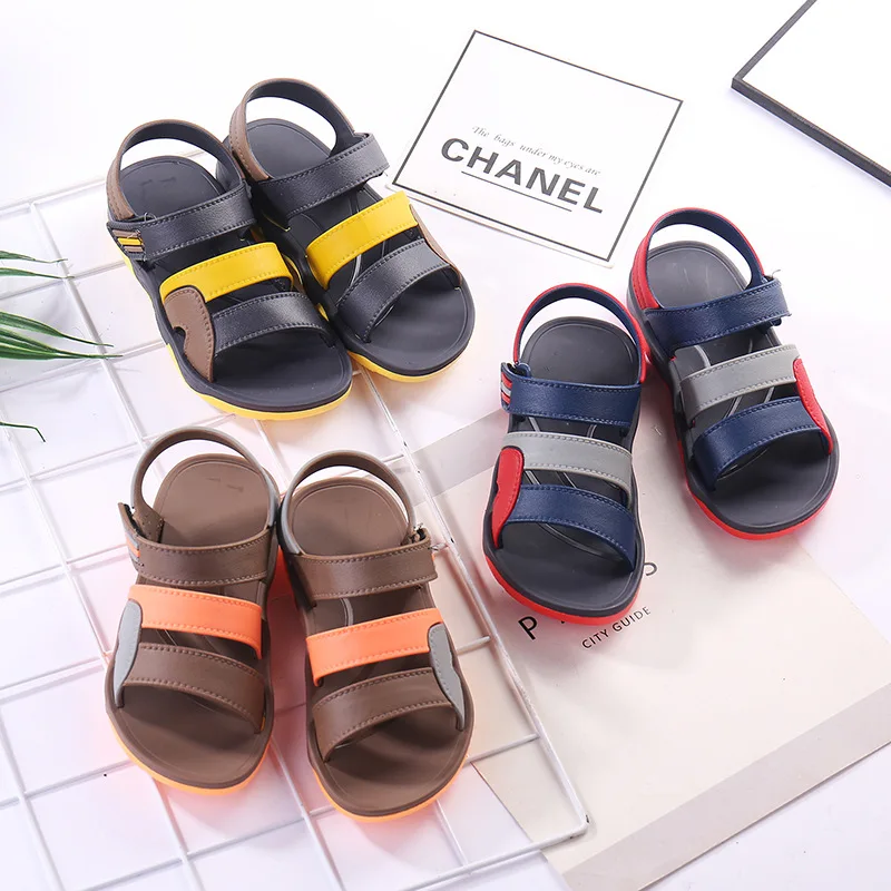 

Children's Sandals Summer Shoes Children's Non Slip Soft Bottom Boy's Beach Sandals