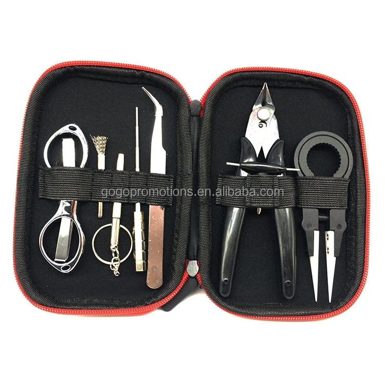 

new product vape coil tool kit diy ecig tool kit for E cig atomizer