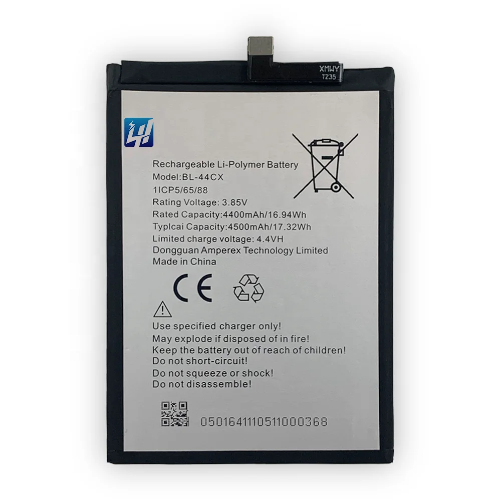 

OEM 4500mAh BL-44CX Updated version 100% zero cycle X687 Zero 8i mobile phone battery for infinix Zero 8 battery