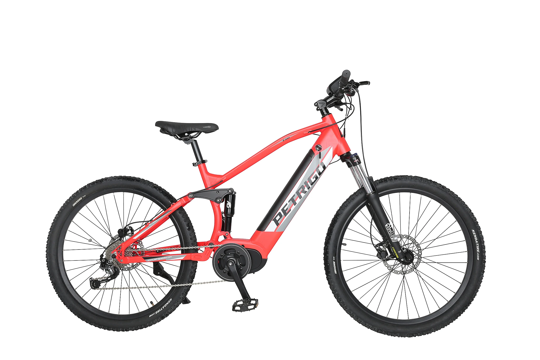 Petrigo 48v Voltage Full Suspension Electric Mountain Bike Brushless