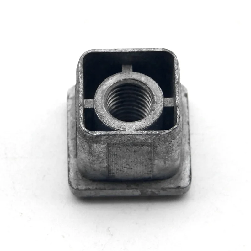 锌合金zamak金属方管管材插入螺母