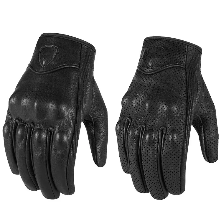 

Wildmx Touch screen icon leather gloves motorcycle racing riders equipped with motorcycle gloves