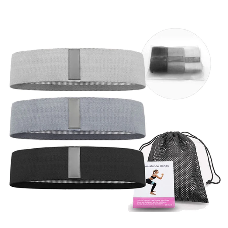 

Hot sale hip custom printed resistance bands with logo, Purple/pink/green