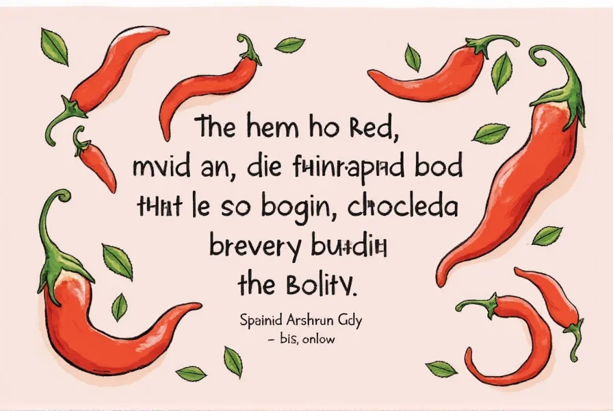 Tiny hot red peppers in a dish