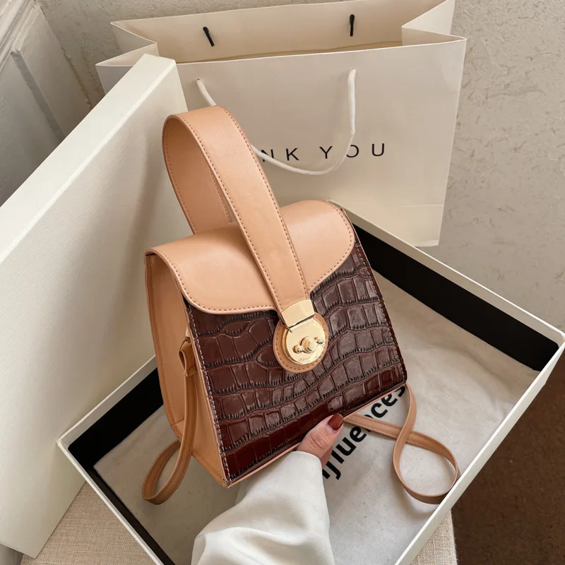 

New Design Cute Purses 2022 Young Lady Leather Handbag Purse Popular Design Women Handbags, As pictures