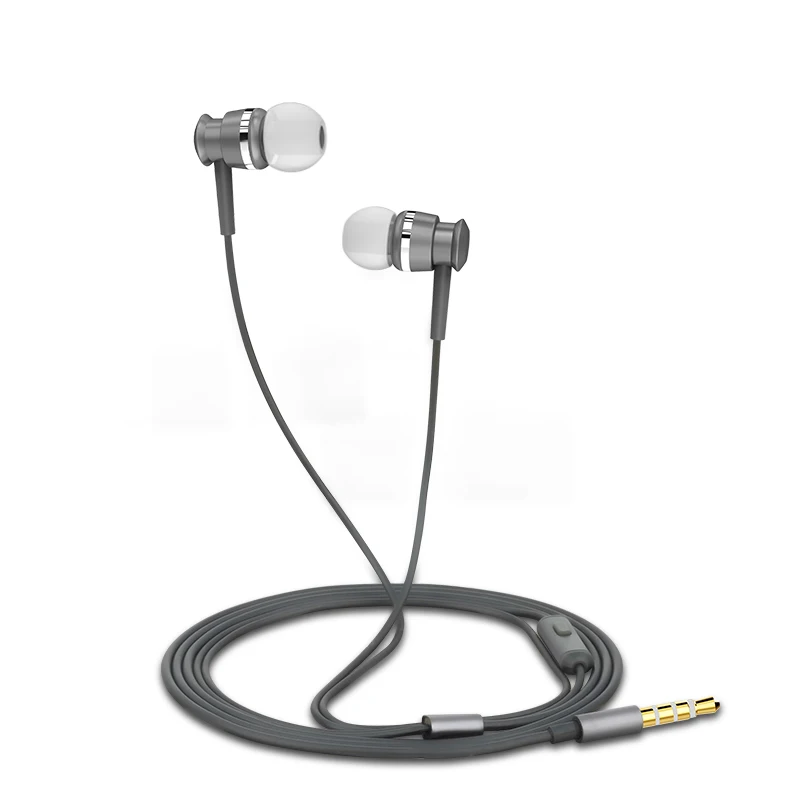 

Joyroom cheapest In-Ear Stereo Deep Metal Super High Bass Wired earphone With Mic JR-EL122, Rose gold/silver/gray