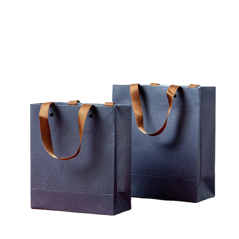 Wholesale Luxury Gift Tote Carrier Paper Bag Packaging with Logo Custom White Colorful Printed Kraft Paper Bag for Shopping