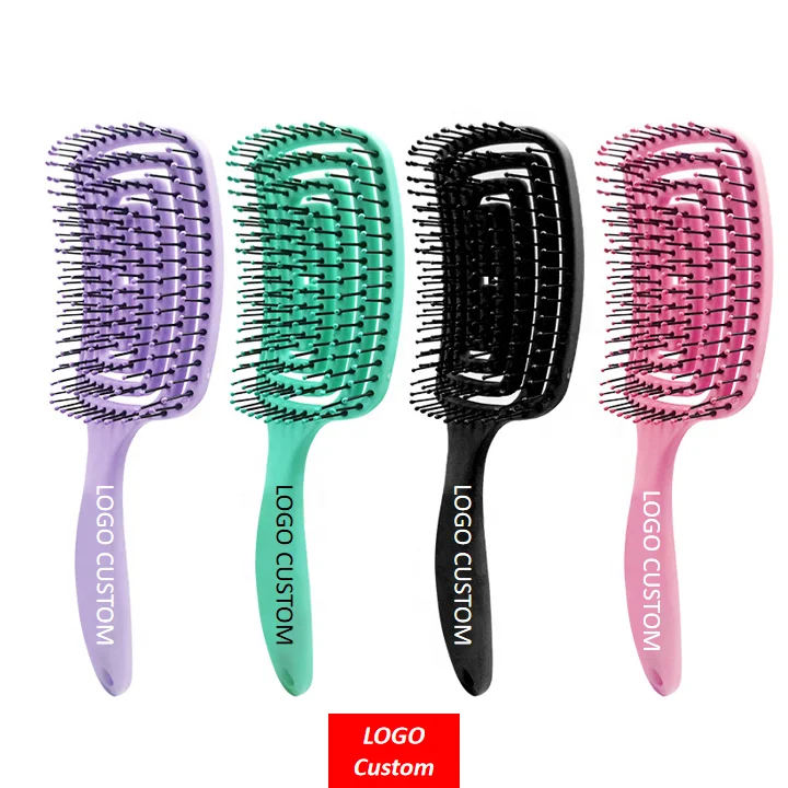 

Low MOQ LOGO Custom factory wholesale hair extension brush