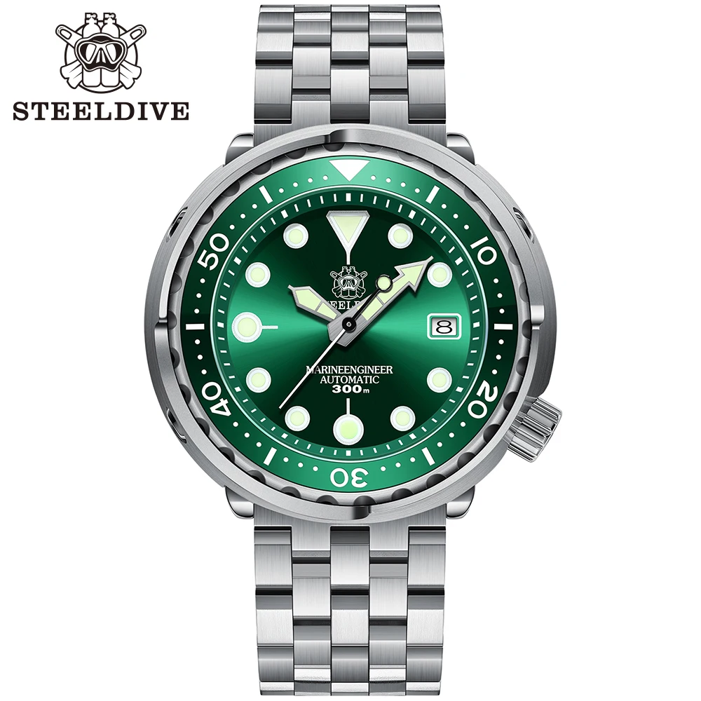 

Ready To Ship! SD1975 STEELDIVE 316L Stainless steel Sterile Tuna Japanese NH35A automatic 30ATM Diver Diving Watch