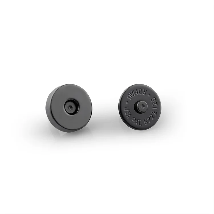 

Super strong stock 14mm gun metal color magnetic snap magnetic button for leather bag handbag suitcase brief case and clothing