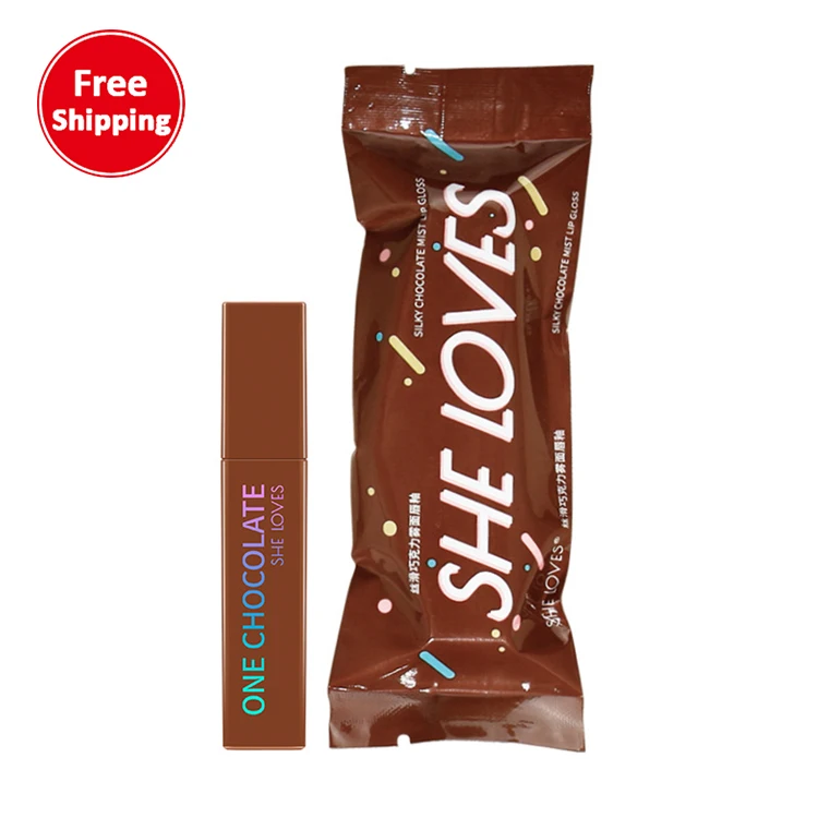 

Wholesale custom logo matte lip glaze high quality chocolate organic liquid lipstick vegan autumn winter nude lip gloss vendors