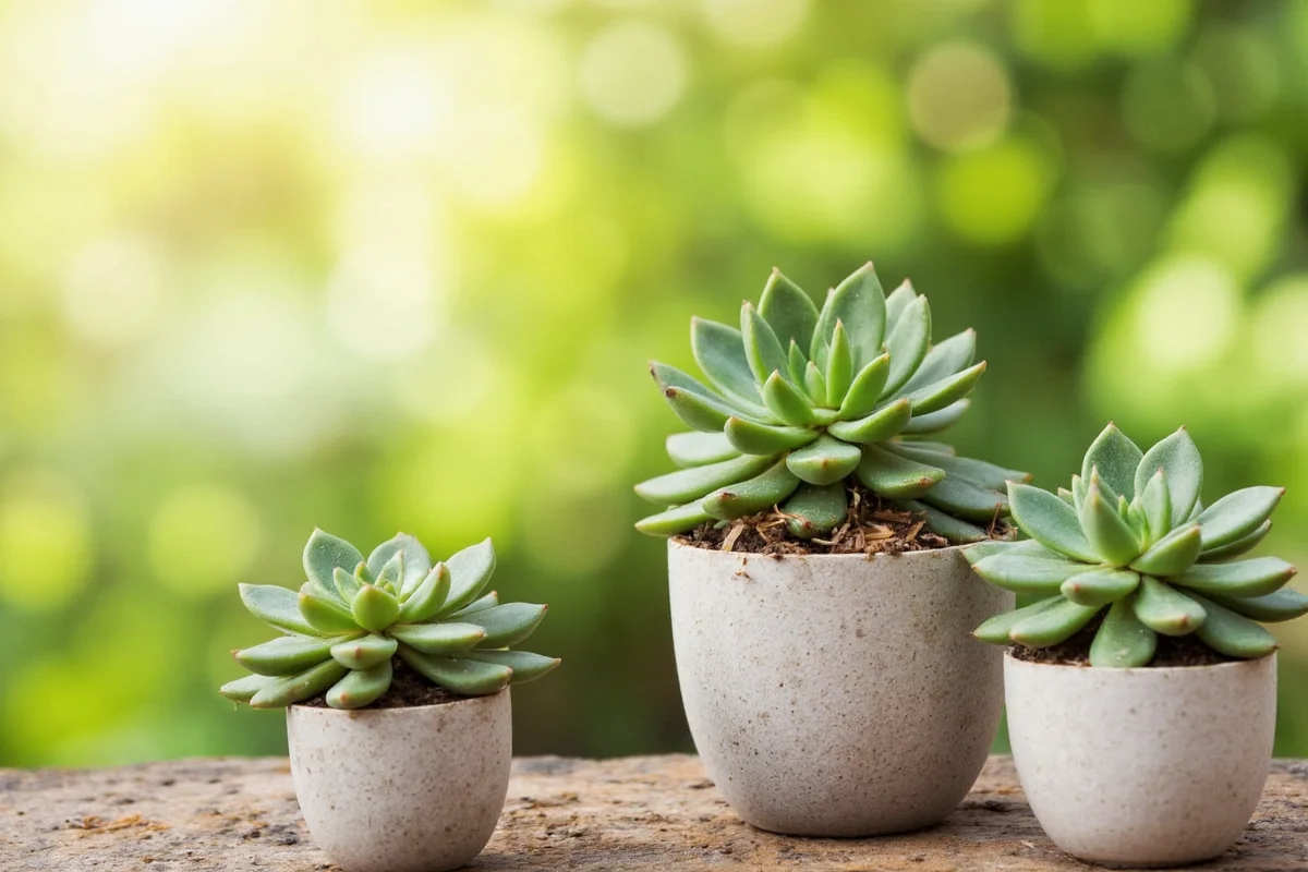 do succulent plants need water