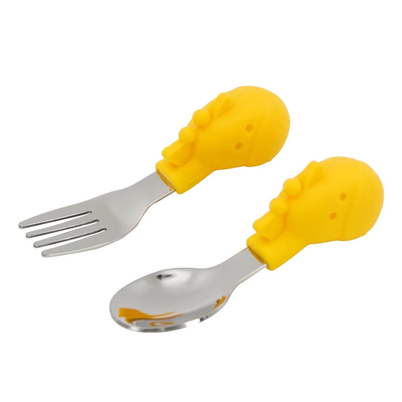 

High-quality silicone mini spoons and forks for baby