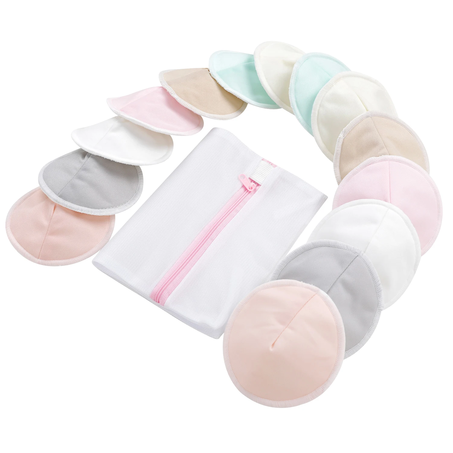 

Reusable Nursing Pads for Breastfeeding with Carry Bag