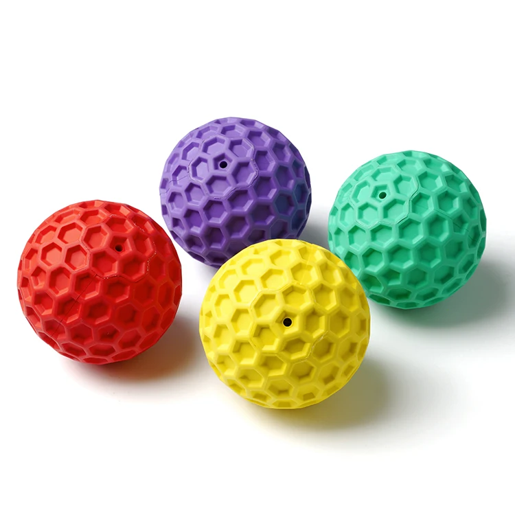 

Factory Price Durable Chew Dog Toy Pet Squeak Bell Ball Toy