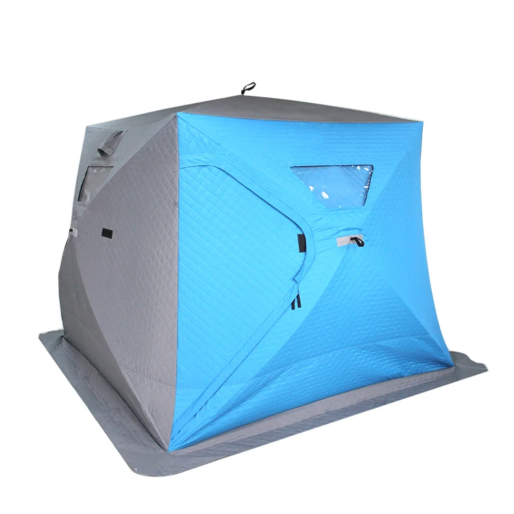 

Blue Ice Fishing Tent Cold Resisting Camping Tent