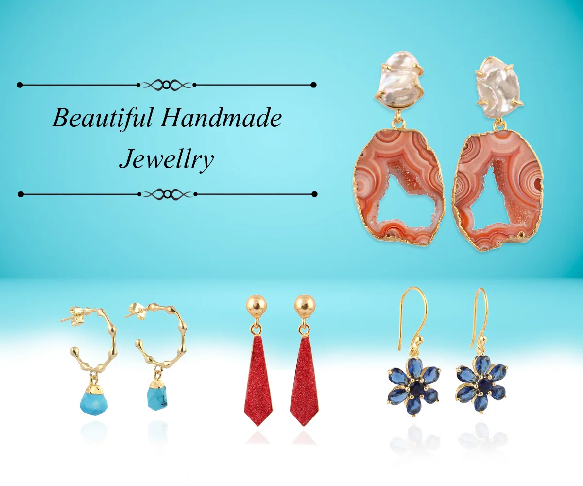ZEVA JEWELS - Fashion Jewelry, Geode Druzy