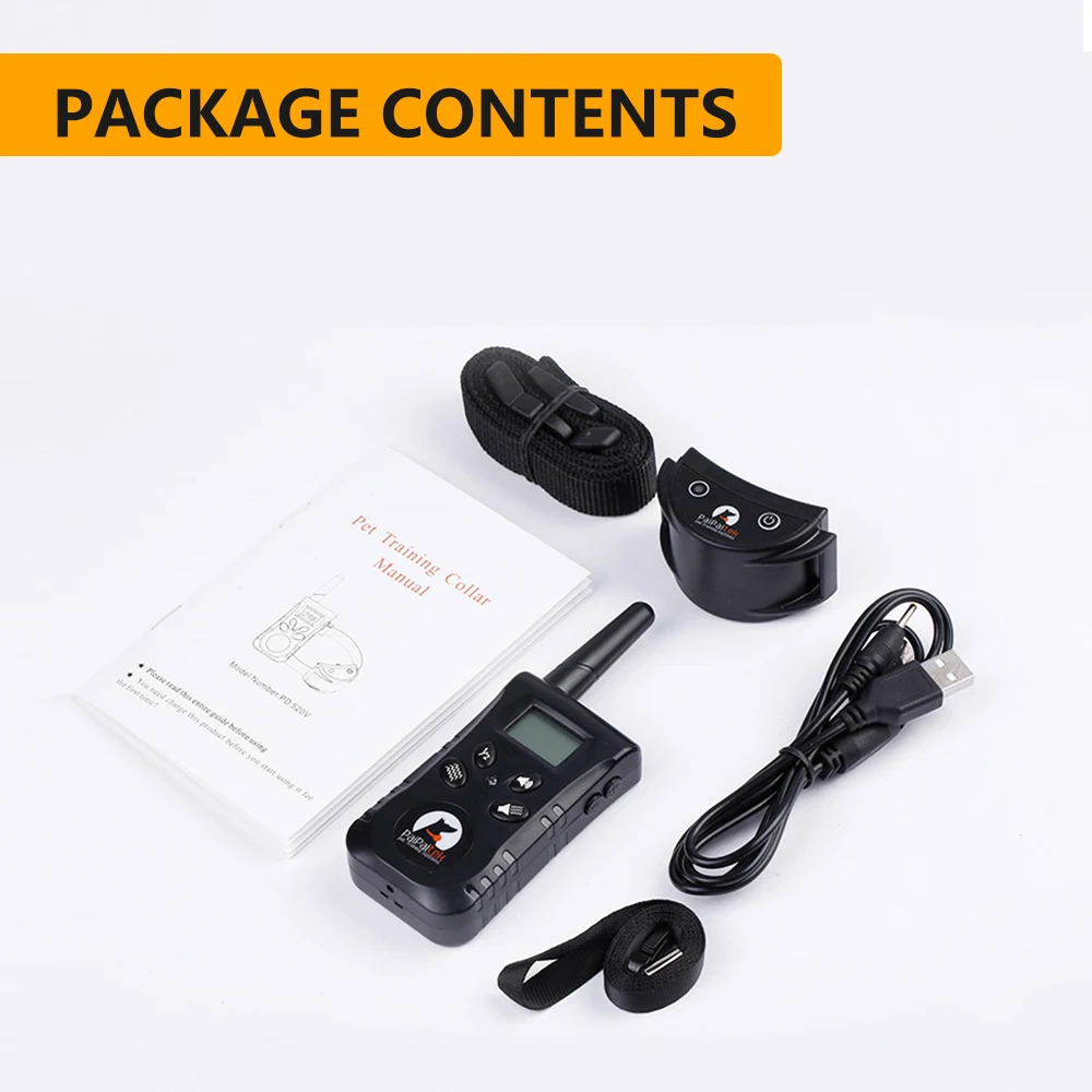 Humane Paipaitek No Shock Beep Vibration Pet Training Dog Collar