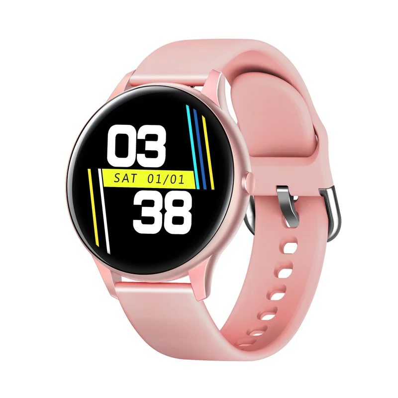 

Cheap price K21 SmartWatch Waterproof Fitness Tracker Blood Pressure body temperature smart watch for men women, Silicon:black /pink/grey.steel: black/silver/gold