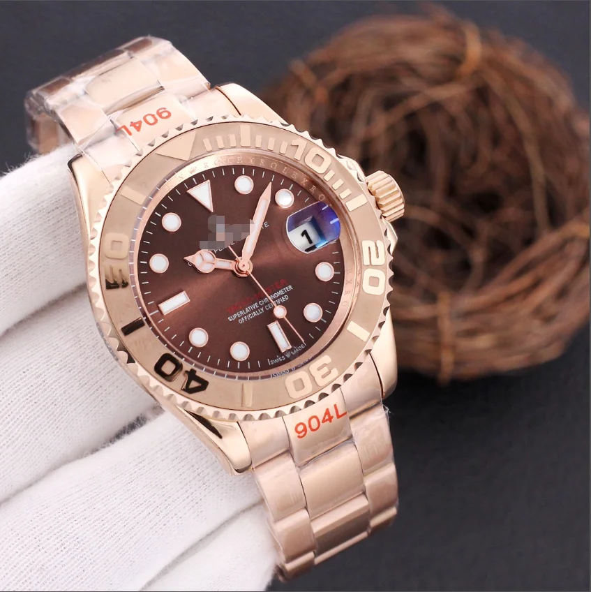 

3A high quality Calendar automatic 904L watch waterproof stainless steel material brand luxury men's watch