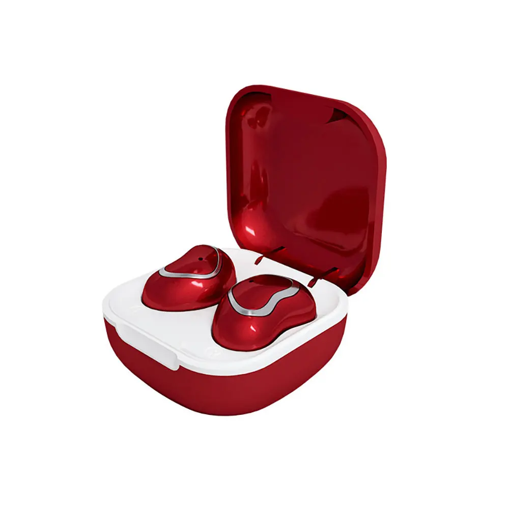 

Hot Sale Valentine's Day Gift TWS-23 5.1 BT Earphones Wireless Headphone Type-C Waterproof Headsets for Microphone, Black/white/red/skin color