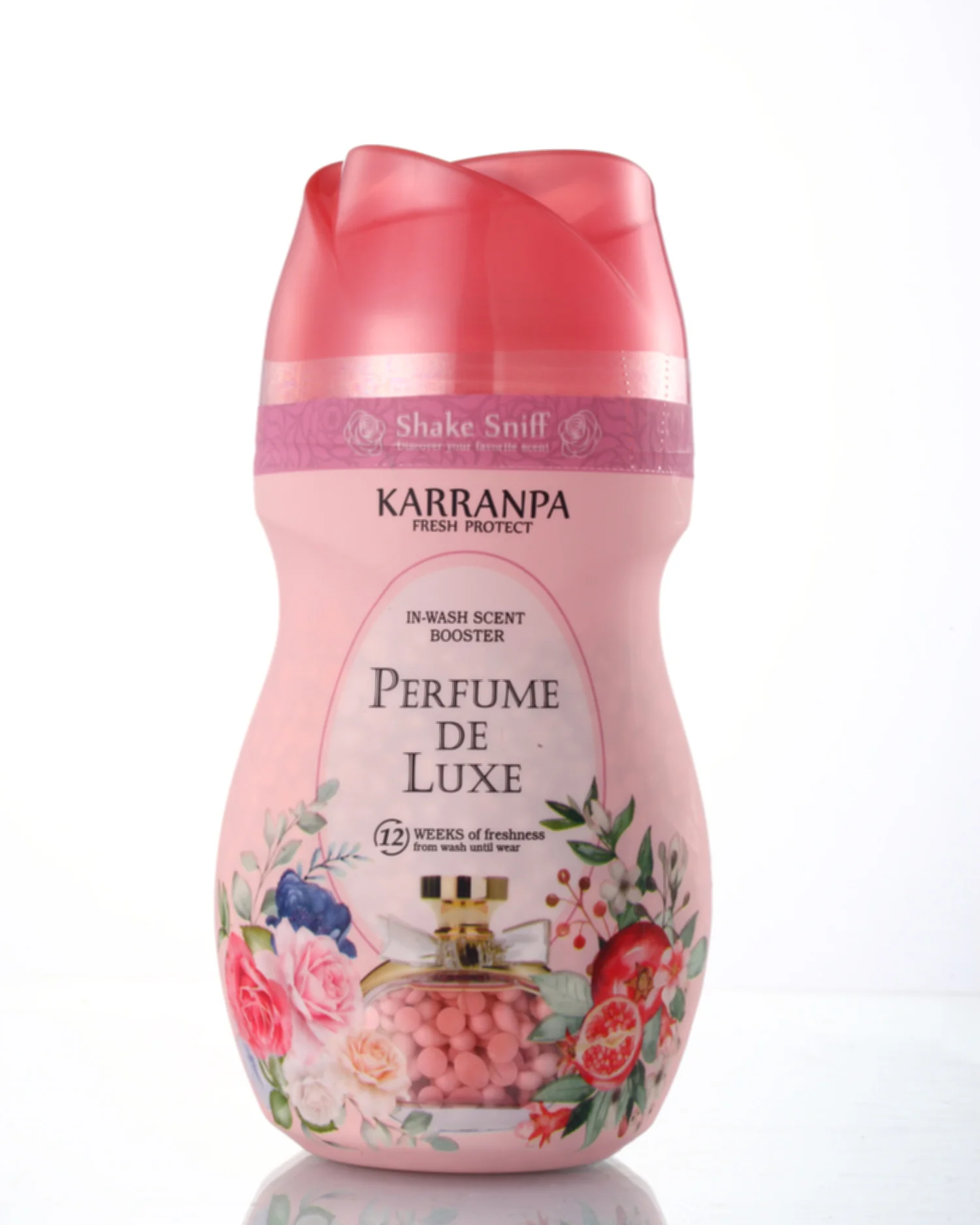 

Karranpa in-Wash Scent Booster Beads laundry detergent mate long-lasting fragrance 240g, Pink