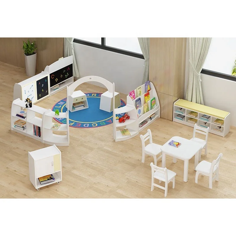 Moetry Modern Design Kindergarten Reading Room Setup Design Furniture ...