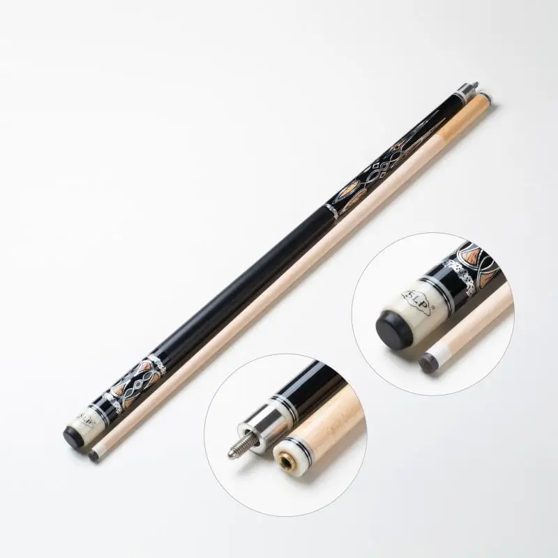 

Good quality 1/2 joint handmade inlay sticker billiard pool cue stick