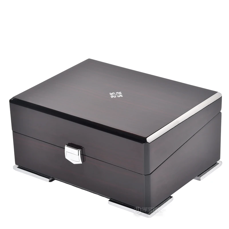 

High end black high quality individual mens big watch box, Cymk or pantone