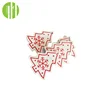 Ecology organic wooden christmas decoration from China