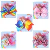 JOJO swia 5.6-inch print monochrome 32 bow hair clips Kids hair clips accessories