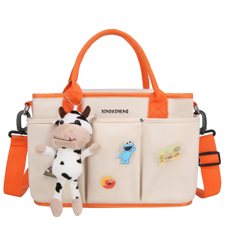 

Multi-function Designer Customized Colorful Portable Hanging Maternity Mumm Baby Diaper Bag, As the picture shows