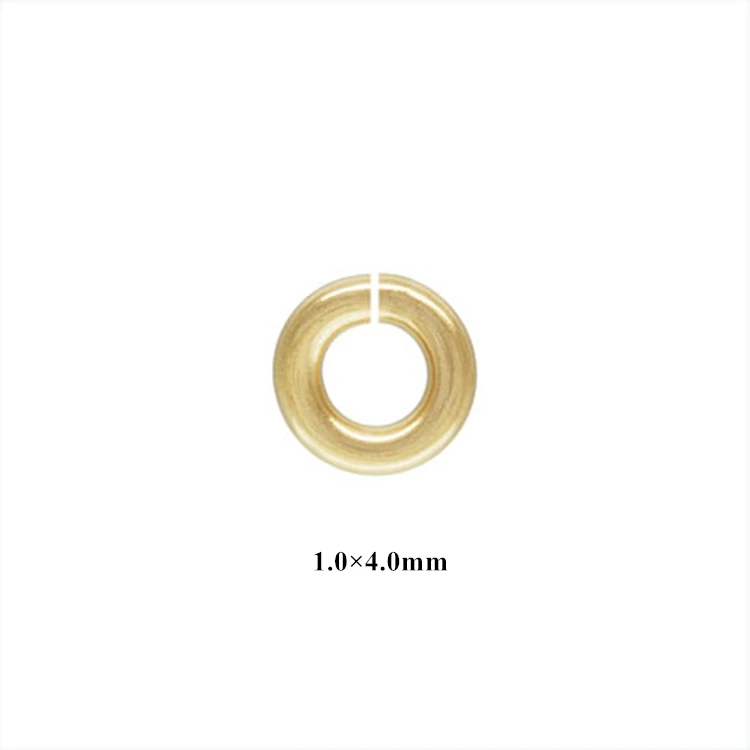 

1mm Thick Jump Rings for Teenagers Women Making Permanent Jewelry Accessories 14K Gold Filled Jump Rings