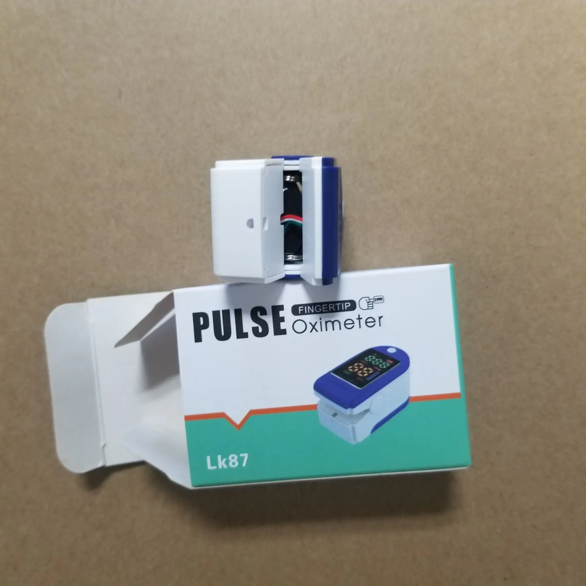 

Wholesale CE approved oxymeter pulse LK87 Home Usage LED display digital finger oxymetre SP02 pluse oximiter, Blue