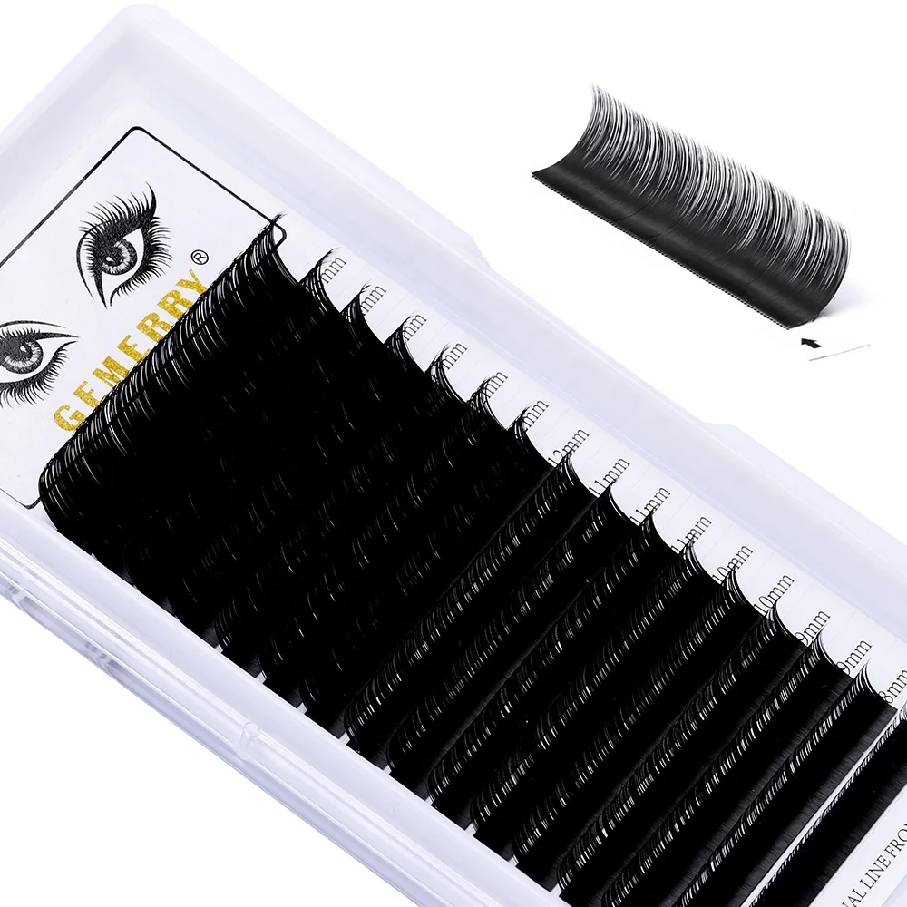 

Private Lable Individual Lashes Cilios c d Curl Individual Eyelash Self Grafting Makeup Classic Individuales Lashes Faux Cils
