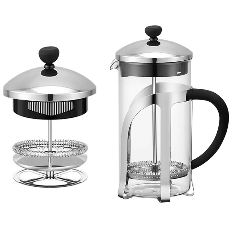 

1000ml High Quality Stainless Steel French Press With Heat Resistance
