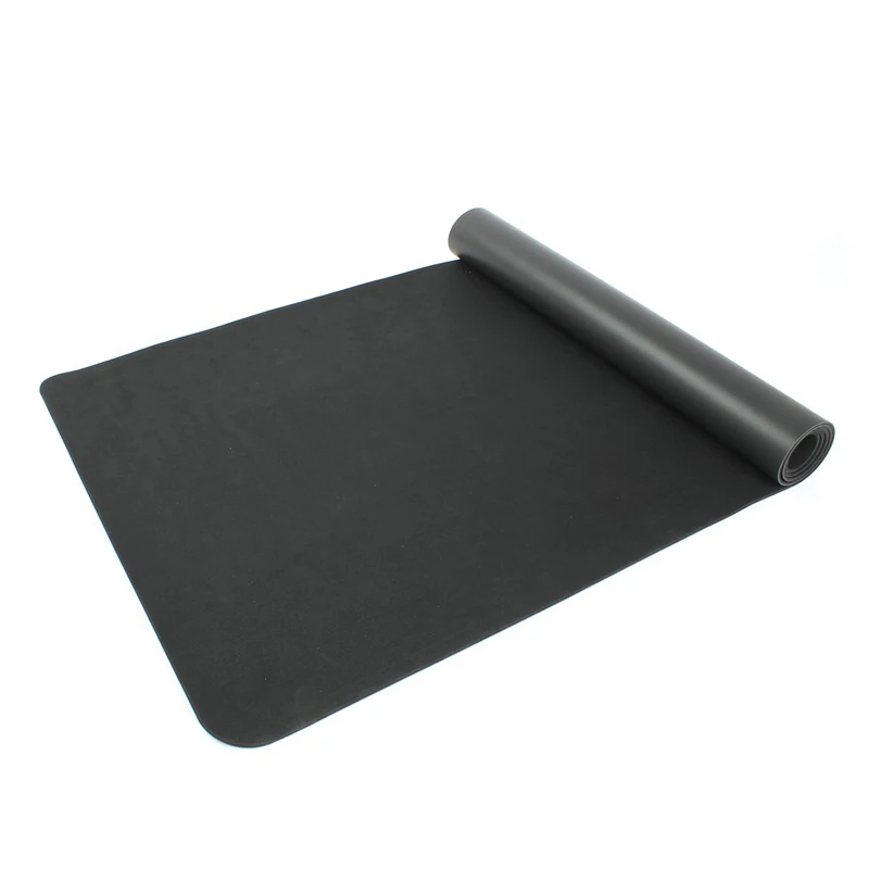 

Wholesale Custom Logo OEM Hot Sale Eco Friendly Anti Slip Easy Clean Gym Floding Pure Rubber PU Yoga Mat, Blue/black