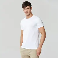 

High quality 100% cotton o-neck men and women oem plain t shirt with printed embroidered logo custom tshirt short printing