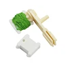 Hand Plastic Winder For Embroidery Floss with 30pcs Craft Bobbin