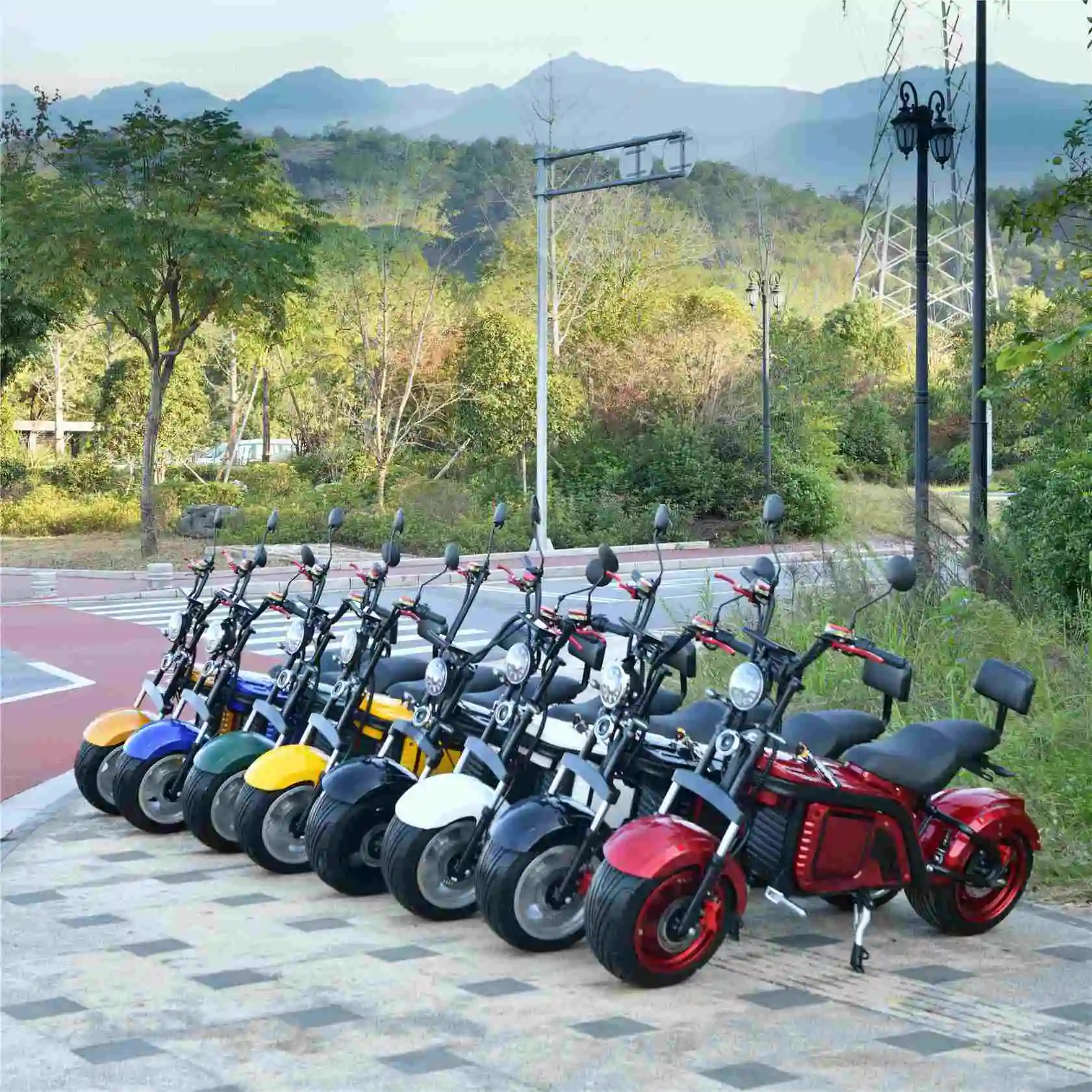 

2022 New Product 2 Big Wheel 2000 Watt Electric Scooter