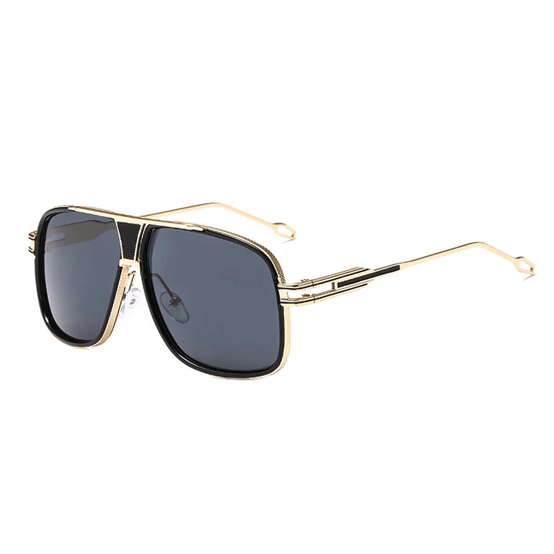 

Metal frame double bridge aviation classic sunglasses sunglasses man sunglasses 2020 men, 9 colors