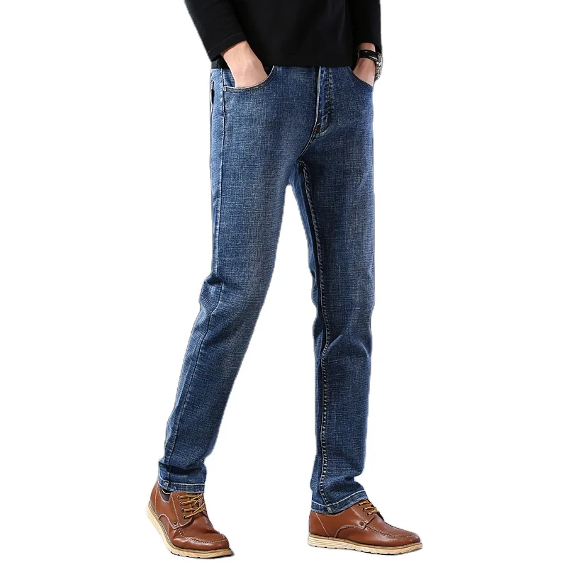 

2020 HOT blue casual all-match retro men's jeans