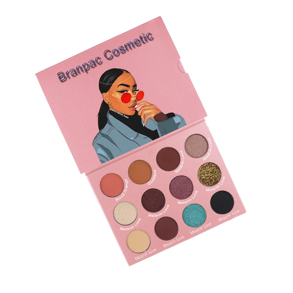 

DIY eyeshadow palette private label custom pigmented eyeshadow palettes private label