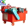 Multi-functional integration to complete a number of operations of steel pipe straightening, derusting and painting at one time