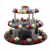 Acrylic Food Display Riser Buffet Black Enhancements Food Riser Wedding Events Parties Tasty Acrylic Presentations