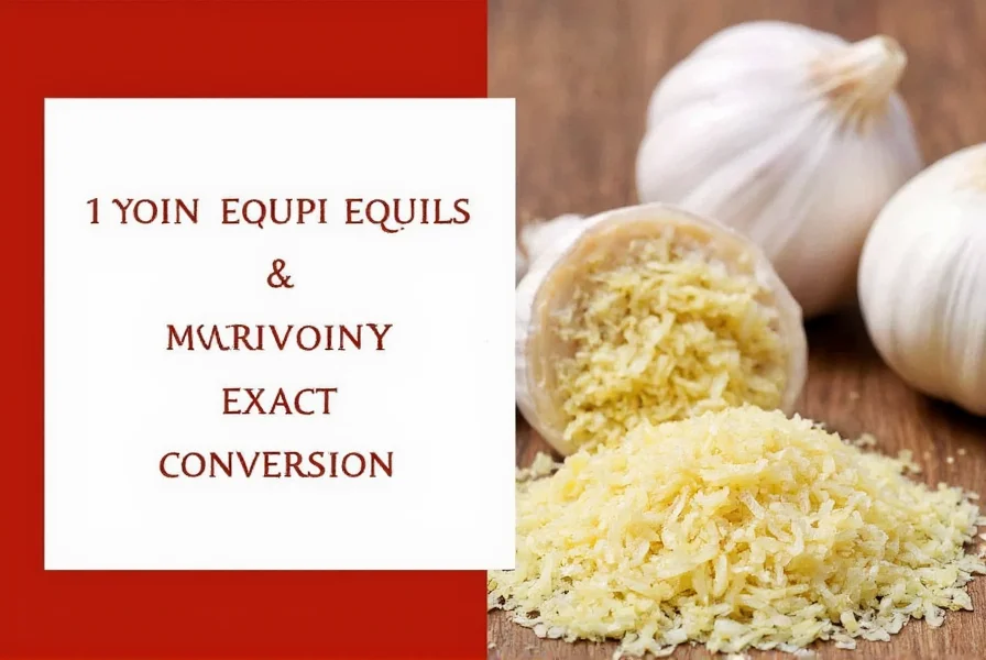1 Clove Garlic Equals How Much Minced? Exact Conversion