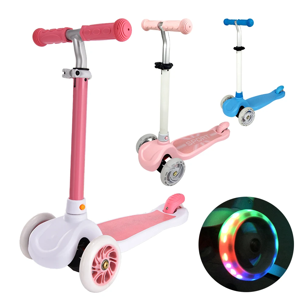 

Cheap 3 wheel adjustable kids kick scooter for 3-12 years old children