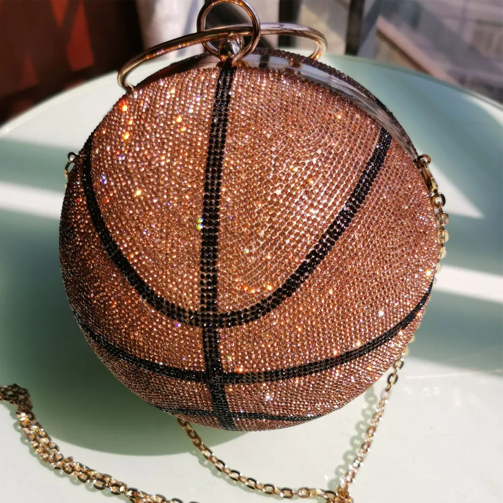 

Women ladies hand bag shoulder wholesale mini basketball purse, 1 color